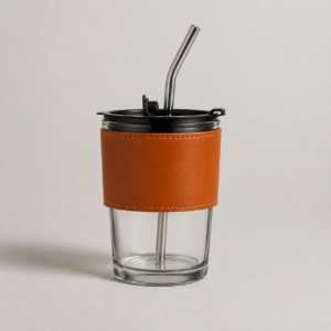 Glass Sipper Mug